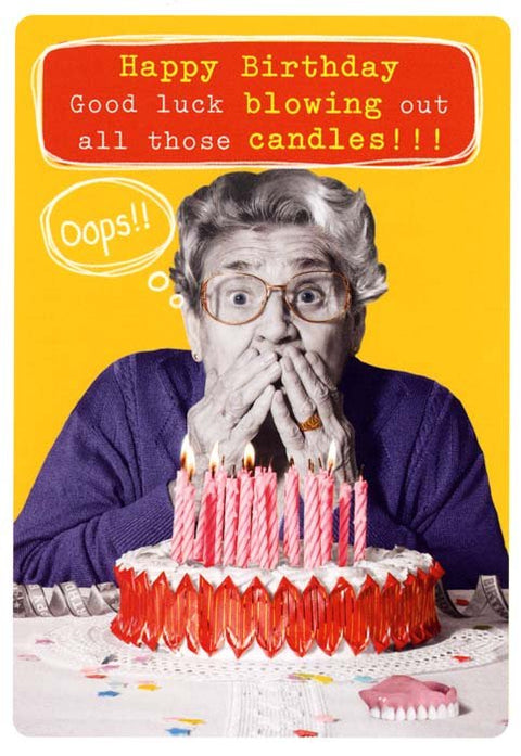 Birthday CardAbacusComedy Card CompanyBlowing out all the candles
