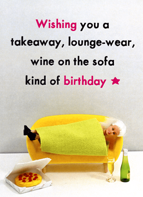 Birthday CardBold & BrightComedy Card CompanySofa birthday