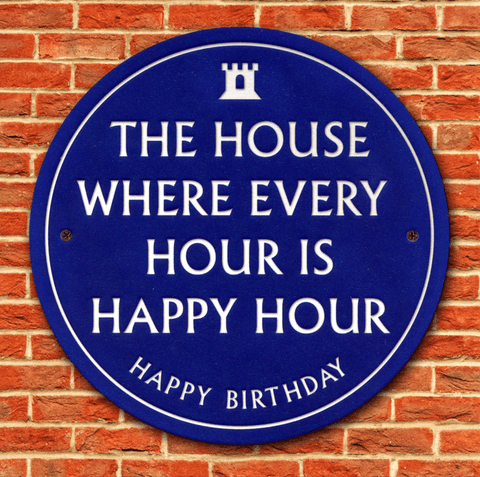 Birthday CardBrainbox CandyComedy Card CompanyEvery hour is Happy Hour