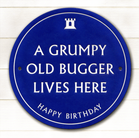Birthday CardBrainbox CandyComedy Card CompanyGrumpy Old Bugger
