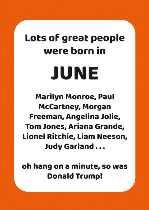 Birthday CardComedy Card CompanyComedy Card CompanyBorn in June