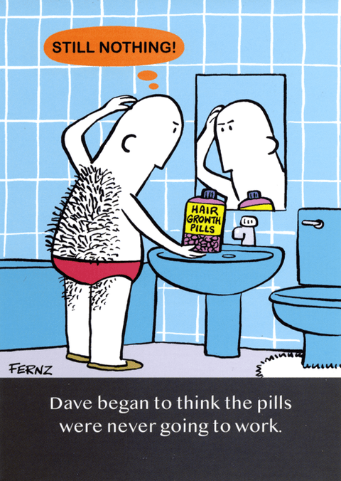 Birthday CardGreat British Card CompanyComedy Card CompanyHair Growth Pills