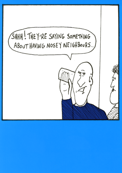 Birthday CardGreat British Card CompanyComedy Card CompanyNosey Neighbours