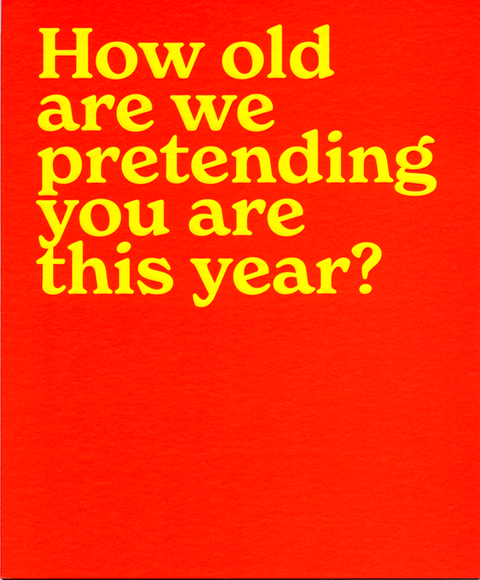 Birthday CardMintComedy Card CompanyPretending