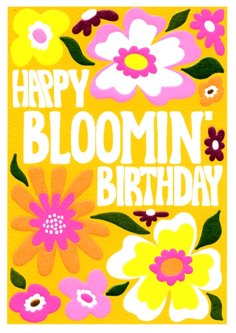Birthday CardPaper SaladComedy Card CompanyBloomin' birthday