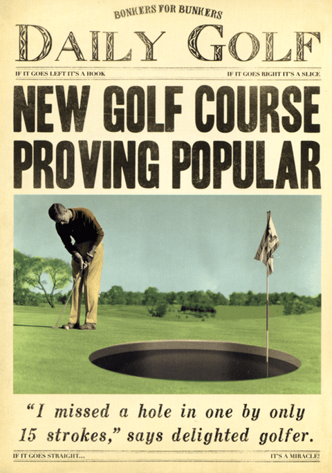 Birthday CardPigmentComedy Card CompanyNew golf course popular