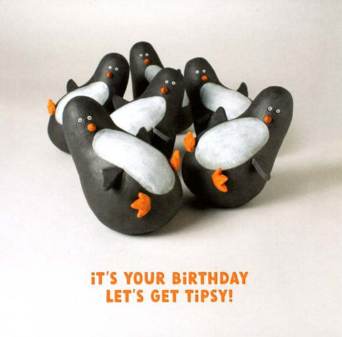 Birthday CardRedbackComedy Card CompanyTipsy