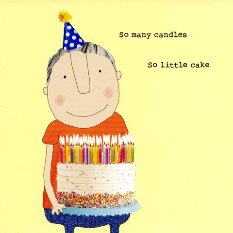 Birthday CardRosie Made a ThingComedy Card CompanySo little cake