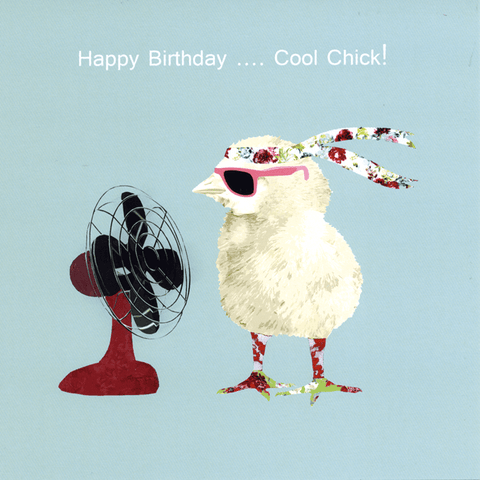 Birthday CardSally ScaffardiComedy Card CompanyCool Chick