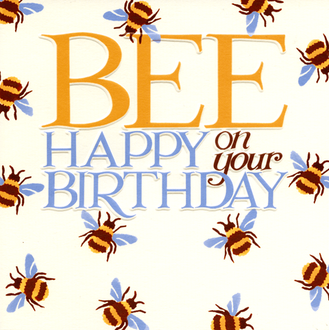 Birthday CardWoodmansterneComedy Card CompanyBee Happy