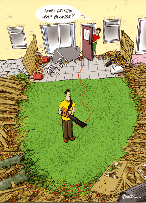 Funny CardsCountry CardsComedy Card CompanyLeaf Blower
