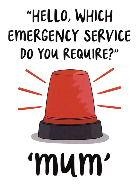 Funny CardsPickled PrintsComedy Card CompanyMum emergency