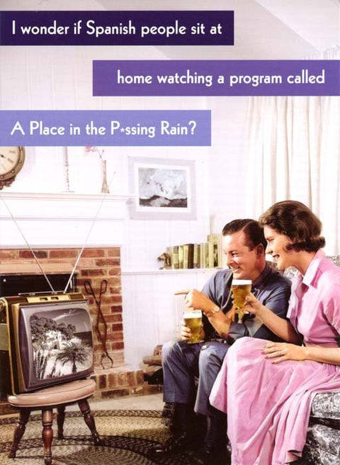 Funny CardsQuitting HollywoodComedy Card CompanyPlace in the Pissing Rain