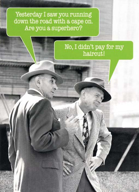 Funny CardsQuitting HollywoodComedy Card CompanySuperhero