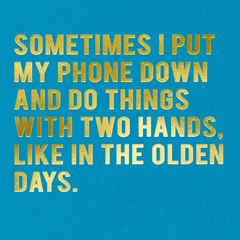Funny CardsRedbackComedy Card CompanyPut phone down