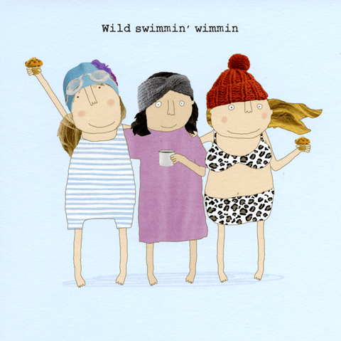 Funny CardsRosie Made a ThingComedy Card CompanyWild swimmin' wimmin
