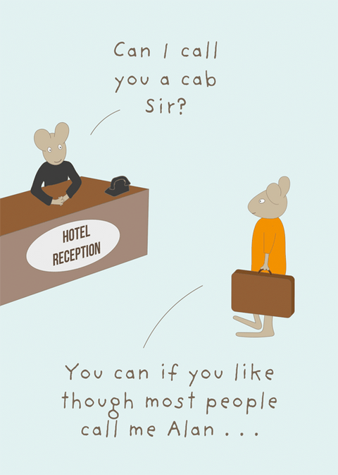 Funny Christmas cardsComedy Card CompanyComedy Card CompanyCall you a cab