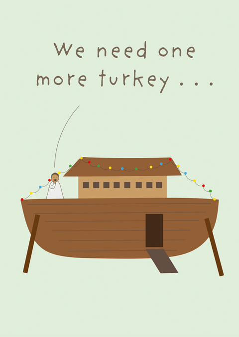 Funny Christmas cardsComedy Card CompanyComedy Card CompanyOne more turkey