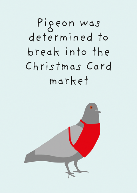 Funny Christmas cardsComedy Card CompanyComedy Card CompanyPigeon - Christmas card market