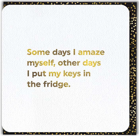 Funny Greeting CardBrainbox CandyComedy Card CompanyAmaze myself