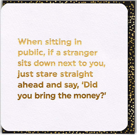 Funny Greeting CardBrainbox CandyComedy Card CompanyStranger