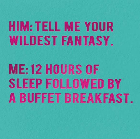 Funny Greeting CardRedbackComedy Card CompanyWildest fantasy