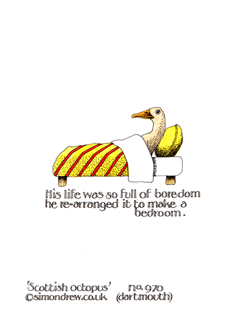 Funny Greeting CardSimon DrewComedy Card CompanyShortsightedness in Scotland