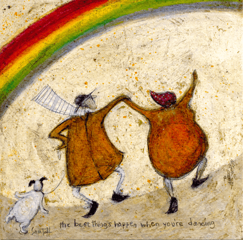 Greeting cardArtpressComedy Card CompanyWhen you're dancing