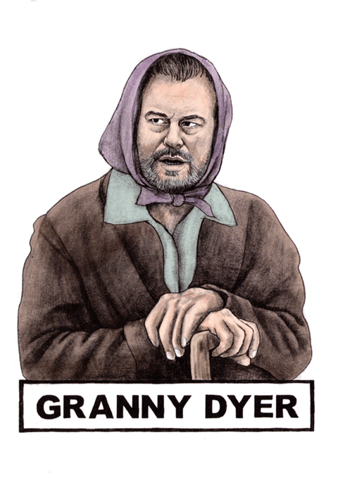 humorous greeting cardQuite Good CardsComedy Card CompanyGranny Dyer