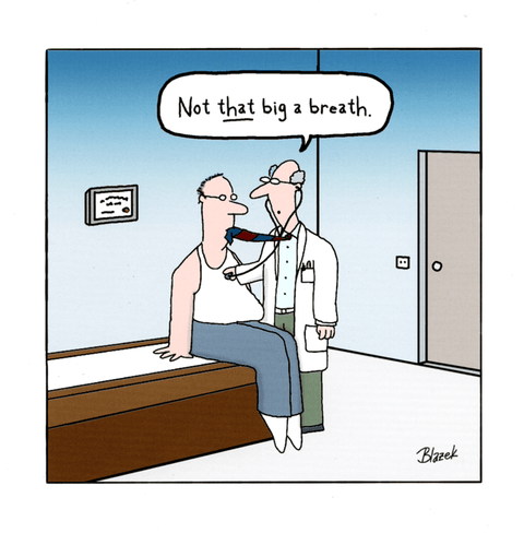 humorous greeting cardWoodmansterneComedy Card CompanyBig Breath