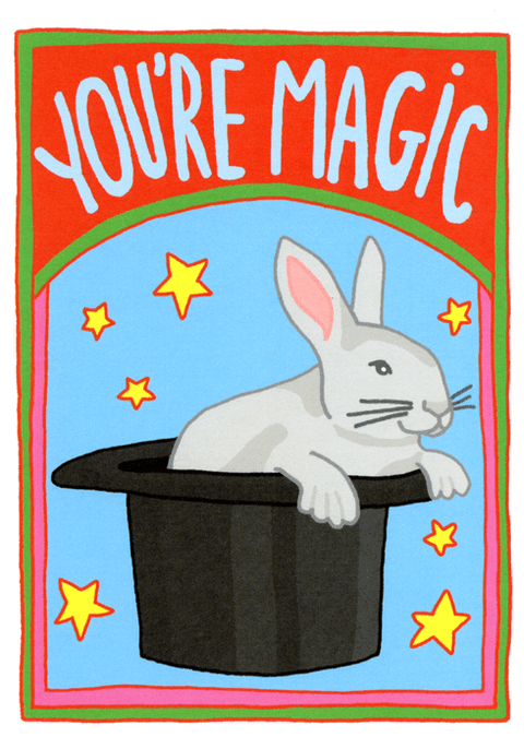 humorous greeting cardYou've got Pen on your FaceComedy Card CompanyYou're Magic