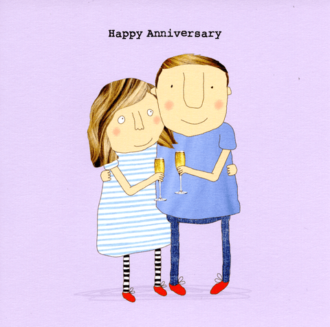Love / Anniversary cardsRosie Made a ThingComedy Card CompanyToast - Happy Anniversary