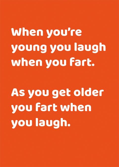 Birthday CardComedy Card CompanyComedy Card CompanyFart when laugh