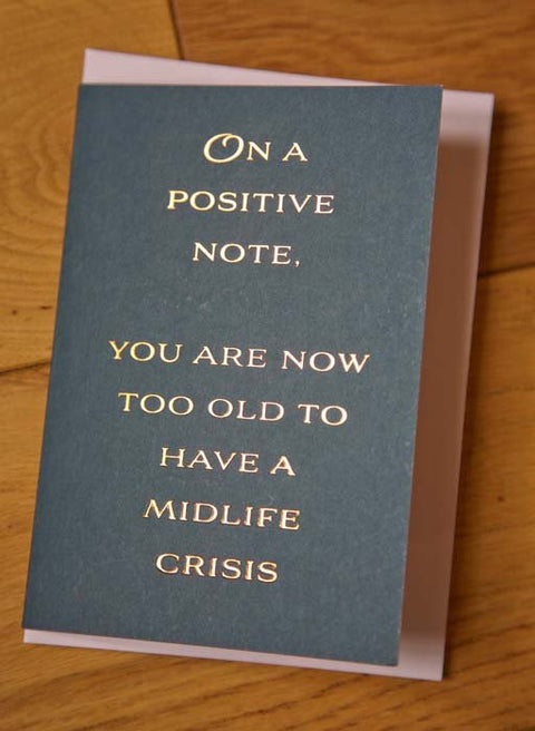Birthday CardComedy Card CompanyComedy Card CompanyFOIL - Midlife crisis