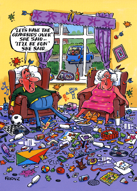 Birthday CardGreat British Card CompanyComedy Card CompanyGrandkids over