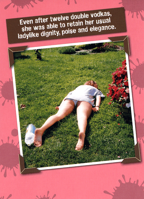 Birthday CardGreat British Card CompanyComedy Card CompanyRetain her ladylike dignity