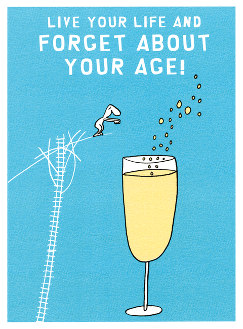 Birthday CardHarold's PlanetComedy Card CompanyForget about your age