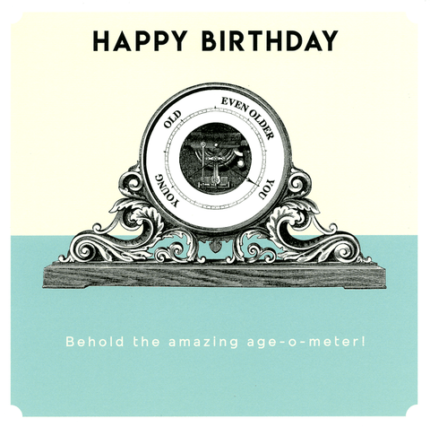 Birthday CardPaperlinkComedy Card CompanyAge-o-meter