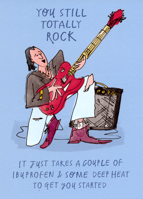 Birthday CardPaperlinkComedy Card CompanyStill totally rock