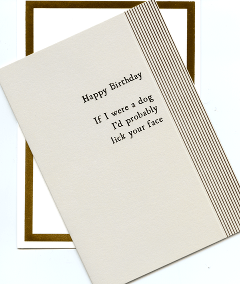 Birthday CardPigmentComedy Card CompanyIf I were a dog