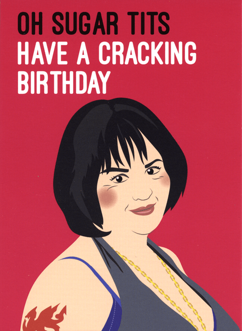 Birthday CardQuitting HollywoodComedy Card CompanySugar tits