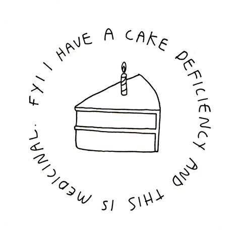 Birthday CardRedbackComedy Card CompanyCake deficiency