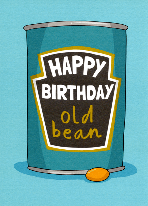 Birthday CardRunning with ScissorsComedy Card CompanyOld Bean