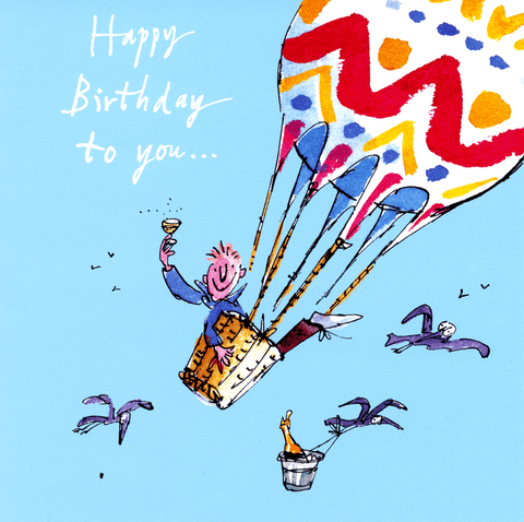 Birthday CardWoodmansterneComedy Card CompanyBirthday Balloon