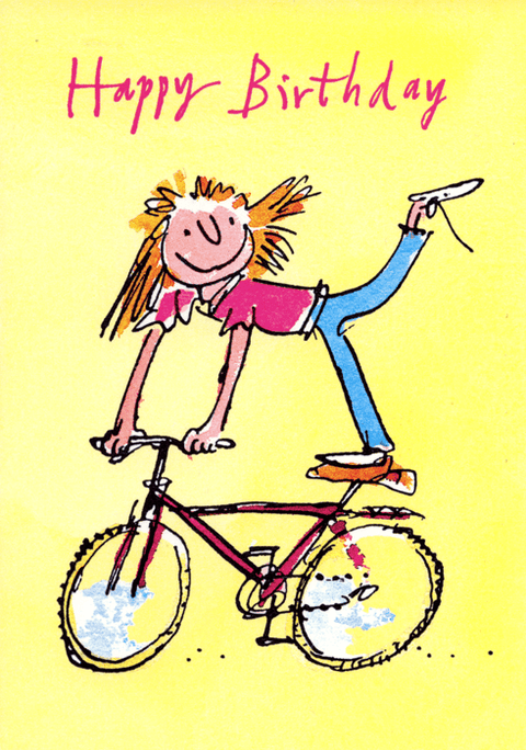 Birthday CardWoodmansterneComedy Card CompanyBirthday bike