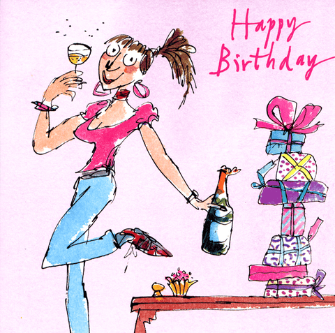 Birthday CardWoodmansterneComedy Card CompanyBirthday Girl