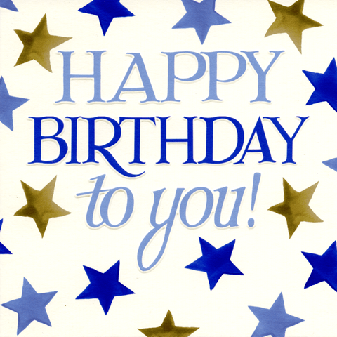 Birthday CardWoodmansterneComedy Card CompanyBridgewater Birthday Stars