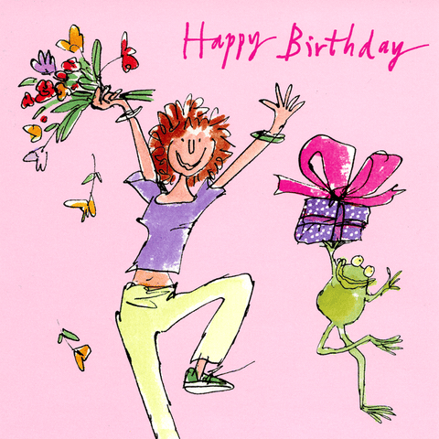 Birthday CardWoodmansterneComedy Card CompanyDancing Frog