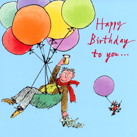 Birthday CardWoodmansterneComedy Card CompanyFloat away