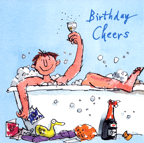 Birthday CardWoodmansterneComedy Card CompanyMan - Birthday Bubbly